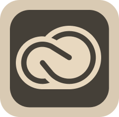Adobe Creative cloud icon.